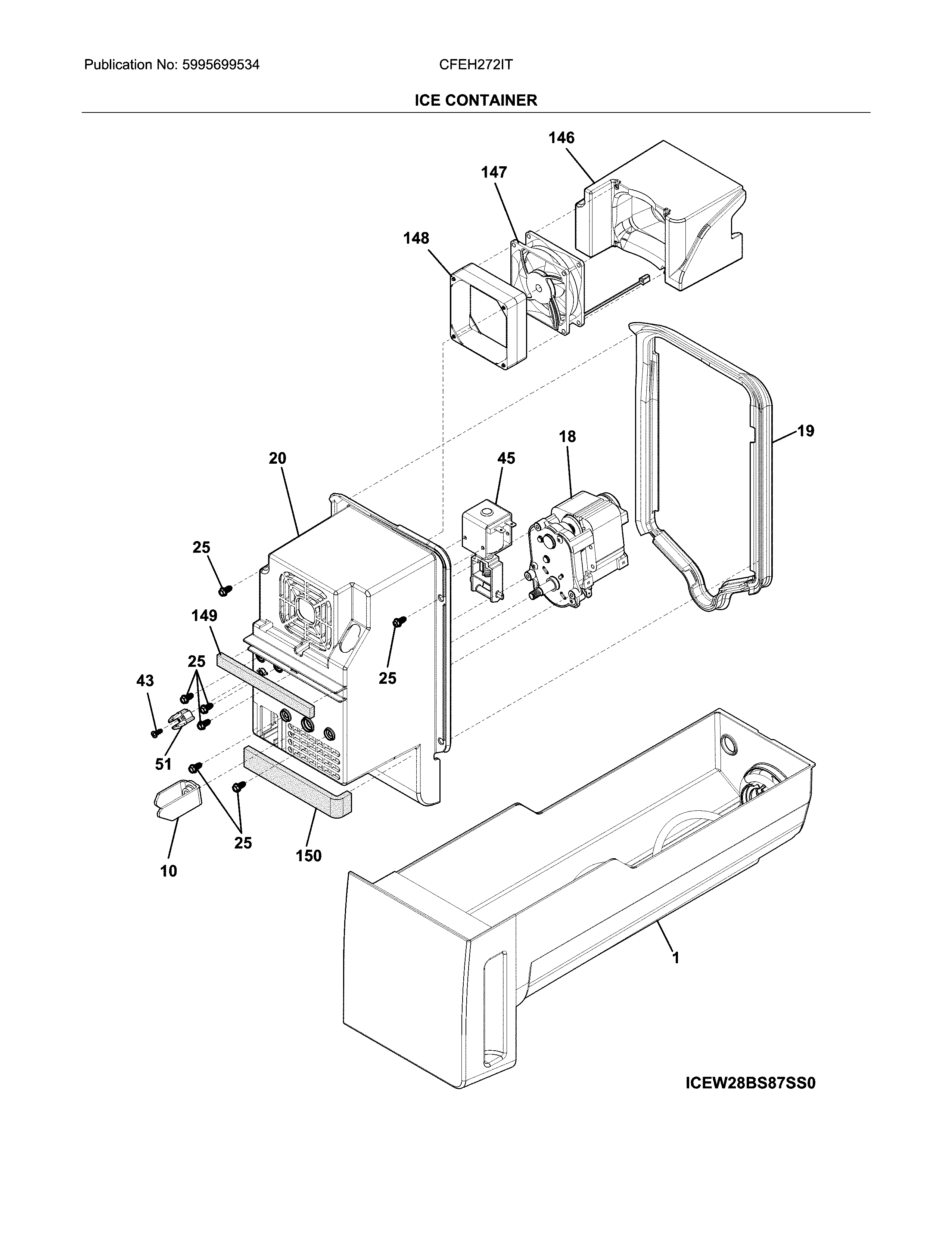 Crosley CFEH272ITD0 container diagram