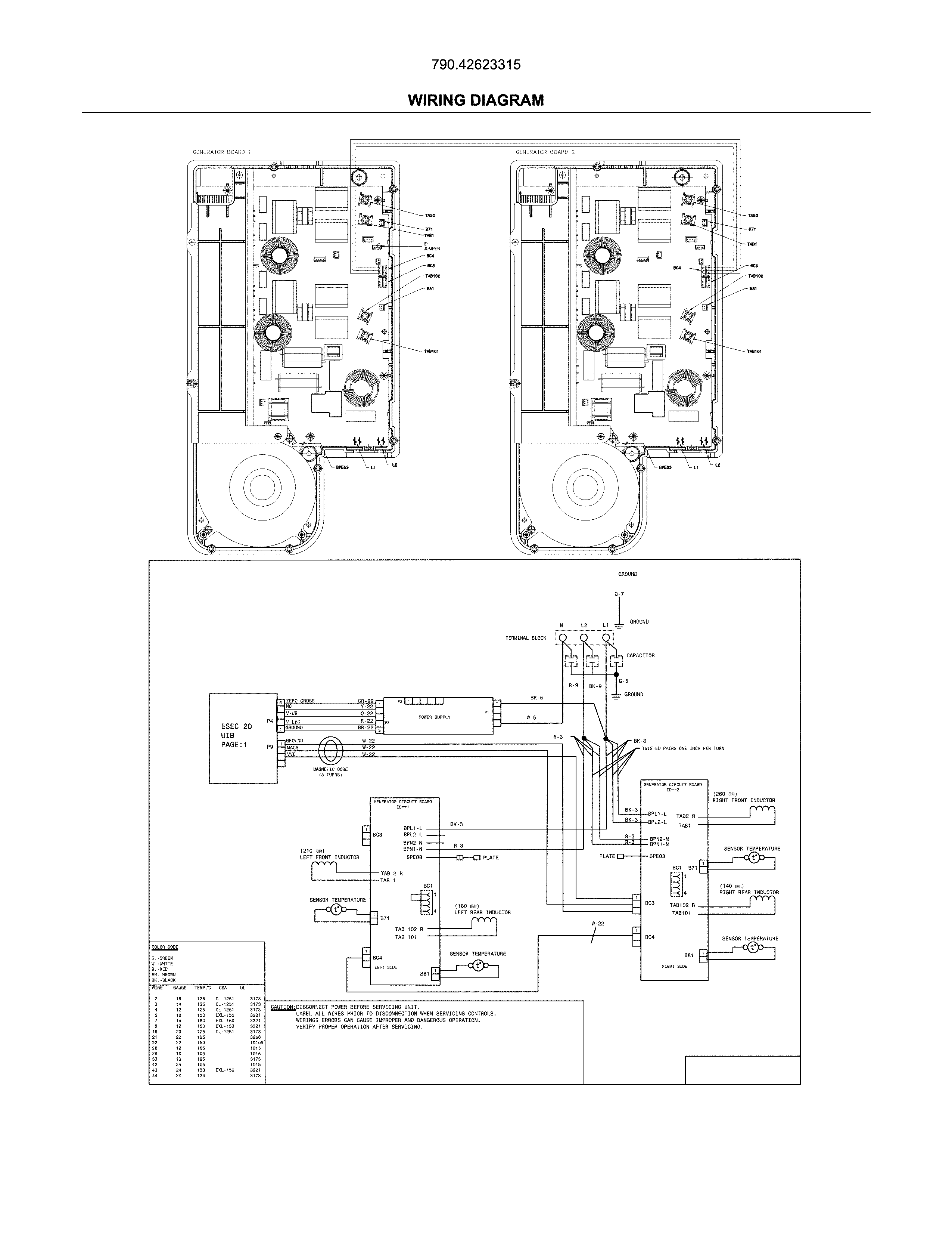 Kenmore Elite 79042623315 wiring diagram diagram