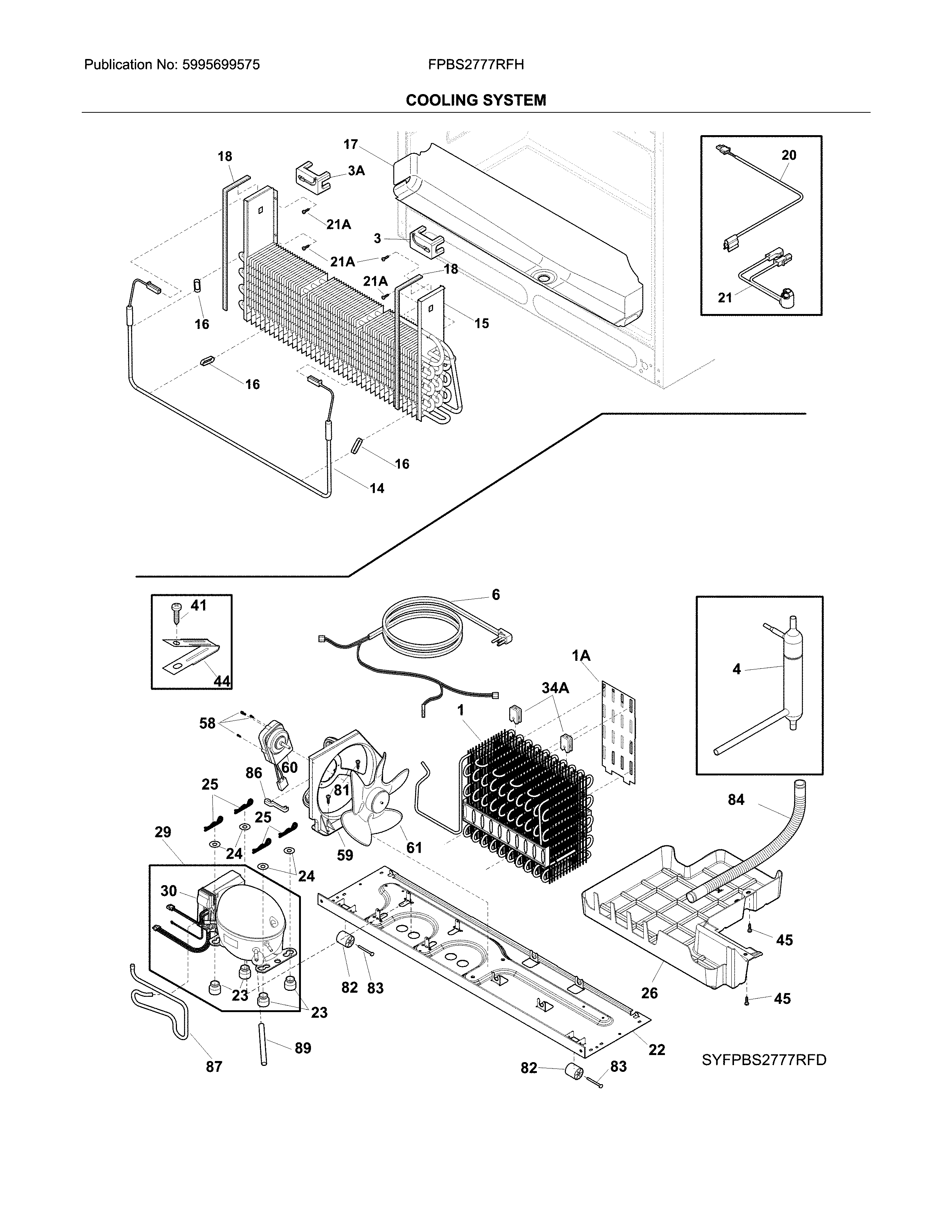 Frigidaire FPBS2777RFH system diagram