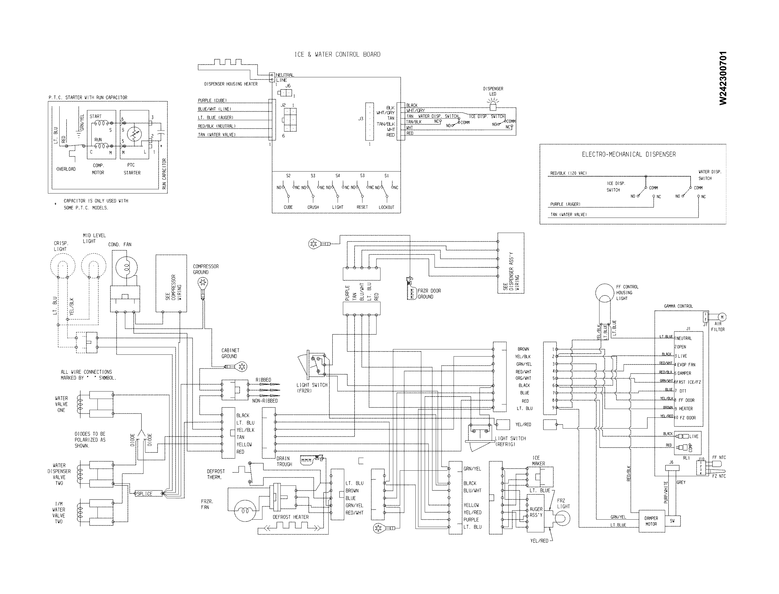 Frigidaire FFHS2622MSQ wiring diagram diagram