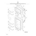 Kenmore 25360082416 doors diagram