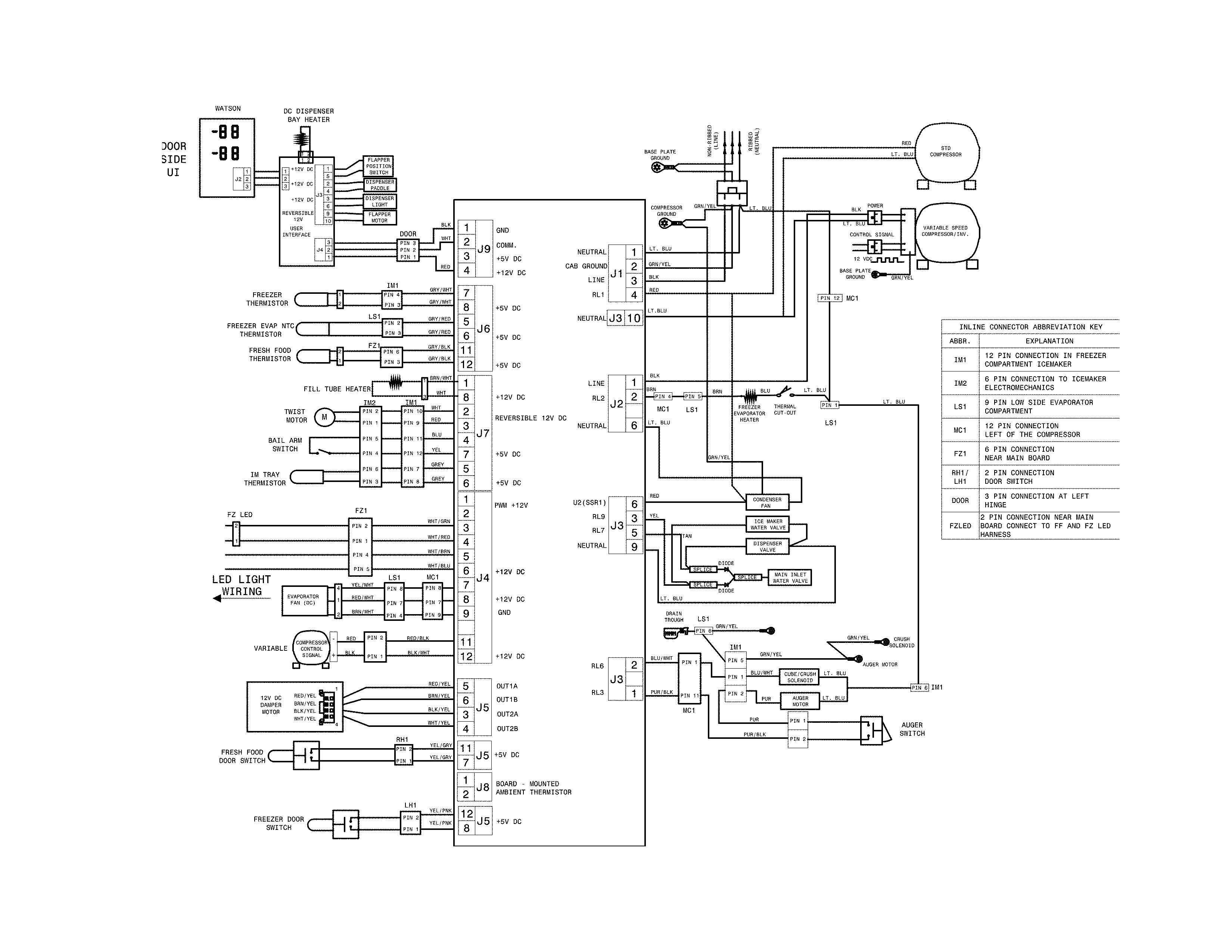 Frigidaire LGHX2636TD0 wiring diagram diagram