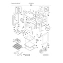 Frigidaire CFIF3054TSB body diagram