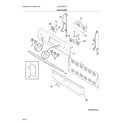 Frigidaire CGEF3037TFD backguard diagram