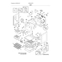 Frigidaire CGEF3037TFD body diagram