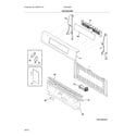 Frigidaire CGIF3036TFB backguard diagram
