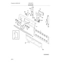 Frigidaire FGEF3059TFE backguard diagram