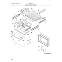 Frigidaire LGHB2867PF4 freezer drawer, baskets diagram