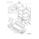 Frigidaire LGHB2867PF6A shelves diagram