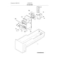Frigidaire LGHB2867PF6A ice container diagram