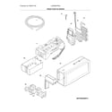 Frigidaire LGHB2867PF6A fresh food ice maker diagram