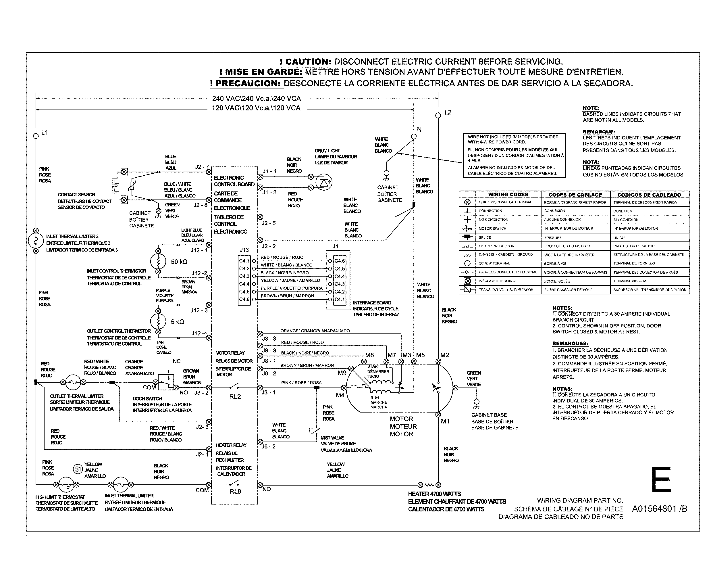 Electrolux EWMED70JIW4 wiring diagram diagram