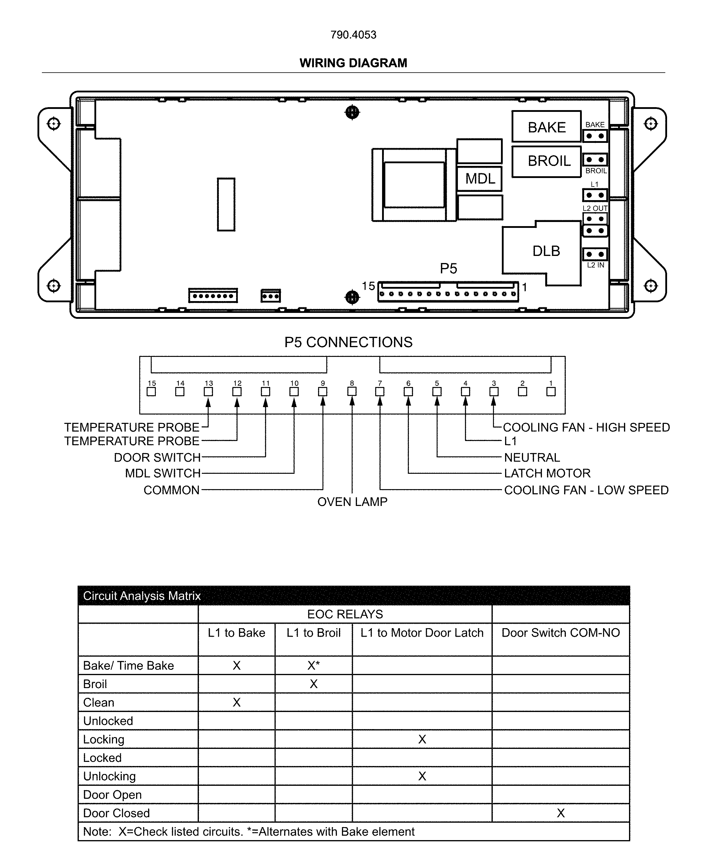 Kenmore 79040539810 wiring diagram diagram