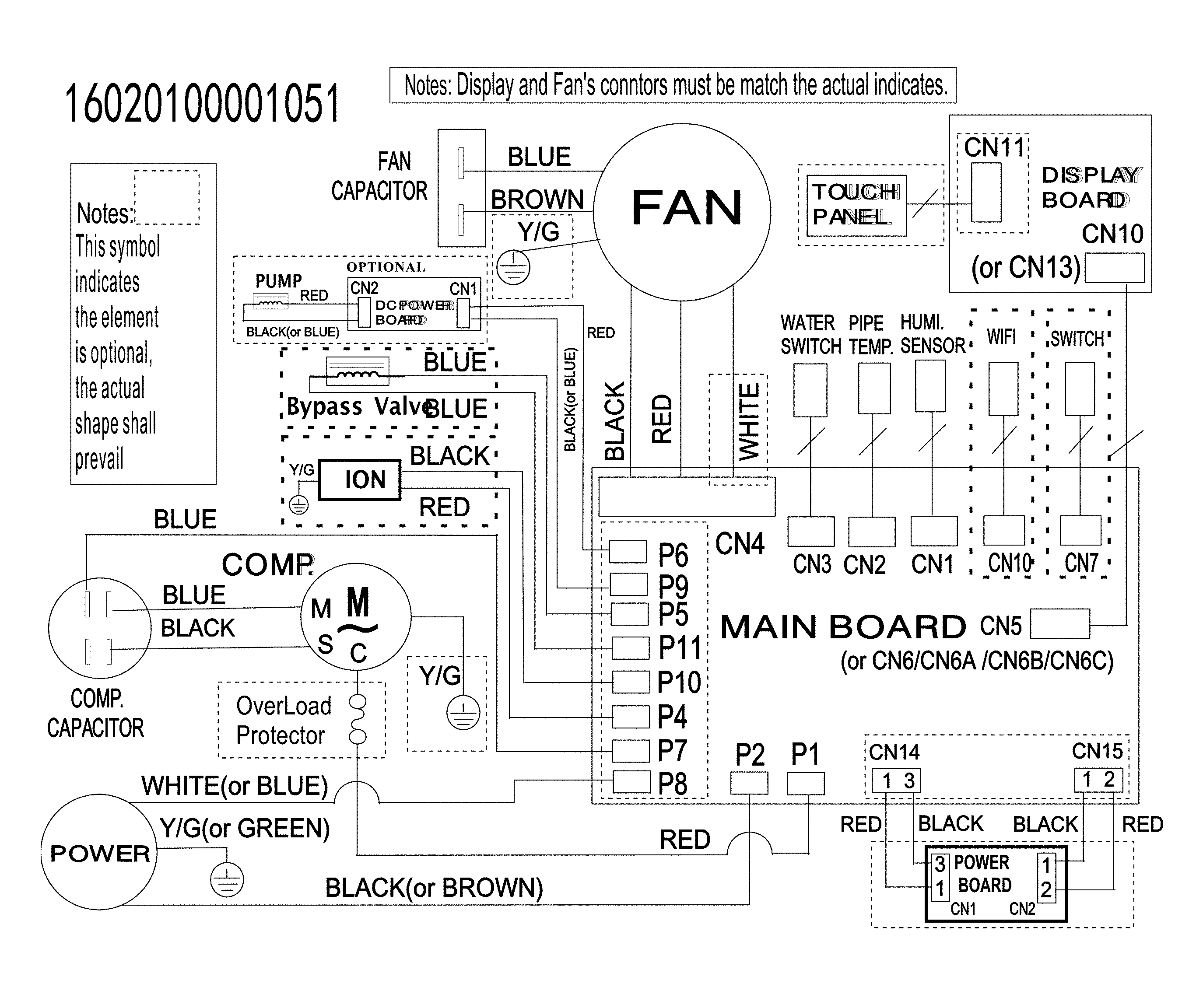 Frigidaire FAD704DWDE1 wiring diagram diagram