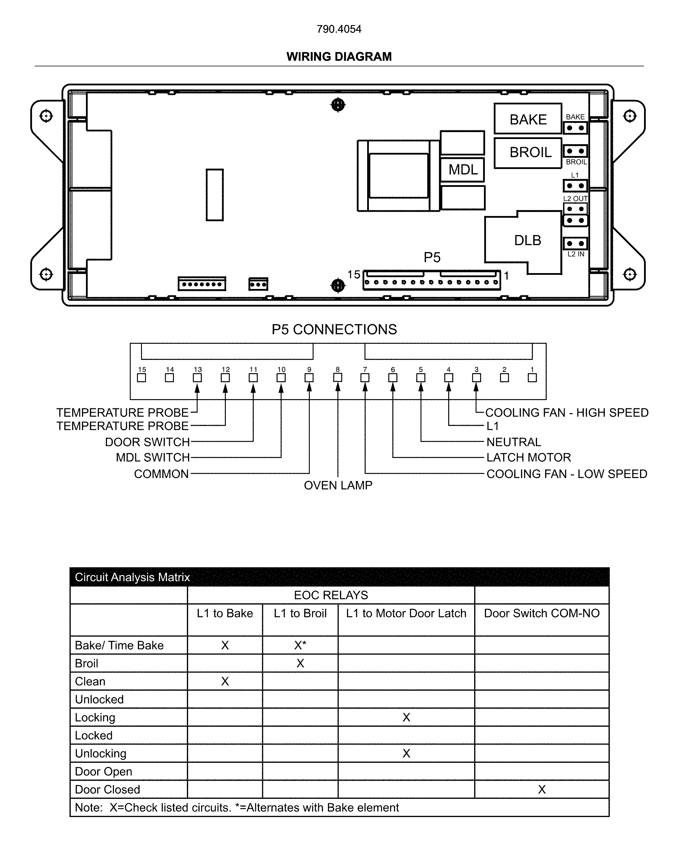 Kenmore 79040542810 wiring diagram diagram