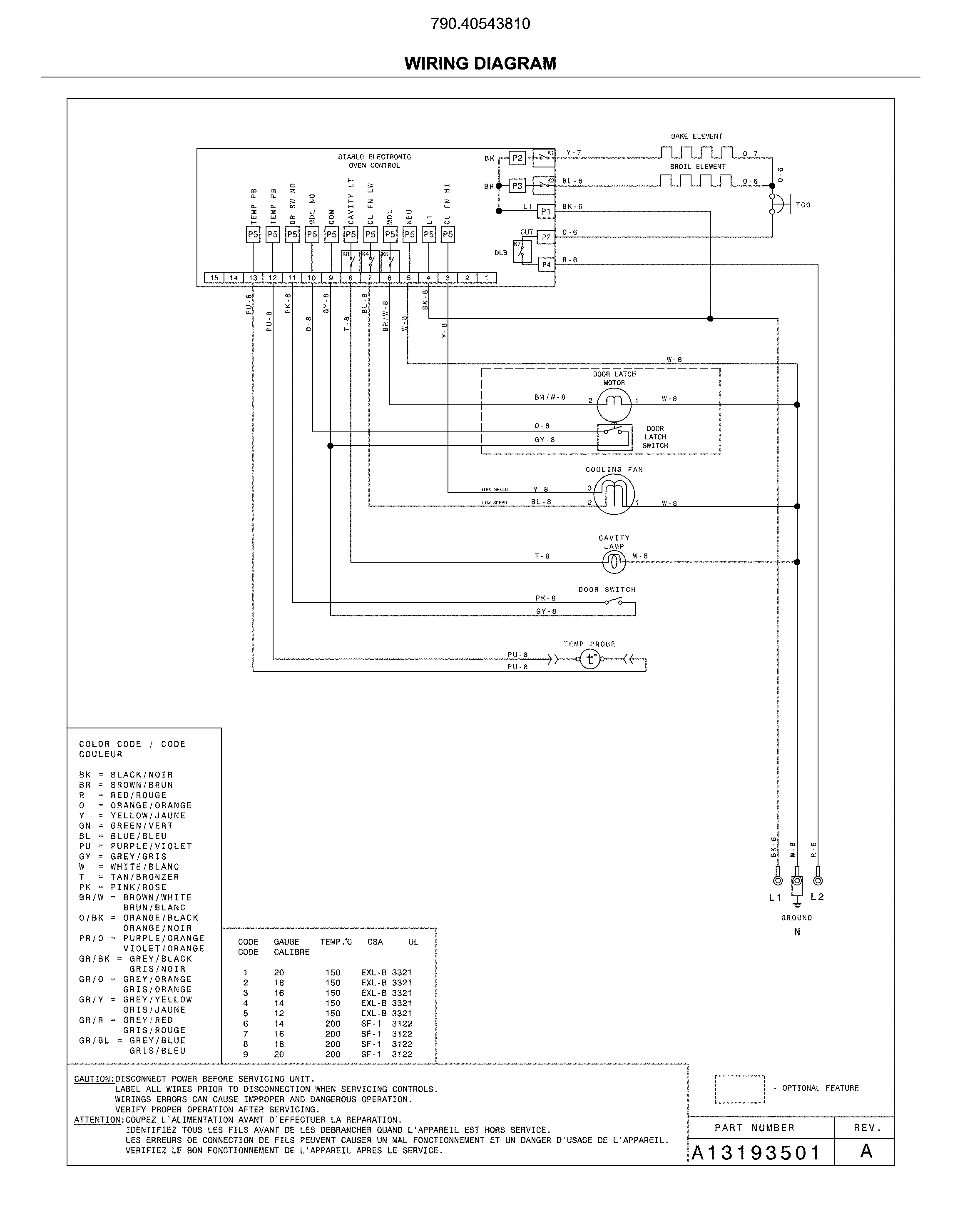 Kenmore 79040543810 wiring diagram diagram