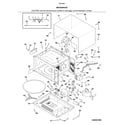 Kenmore 79049612316 microwave diagram