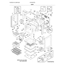 Frigidaire FGIF3036TDB body diagram
