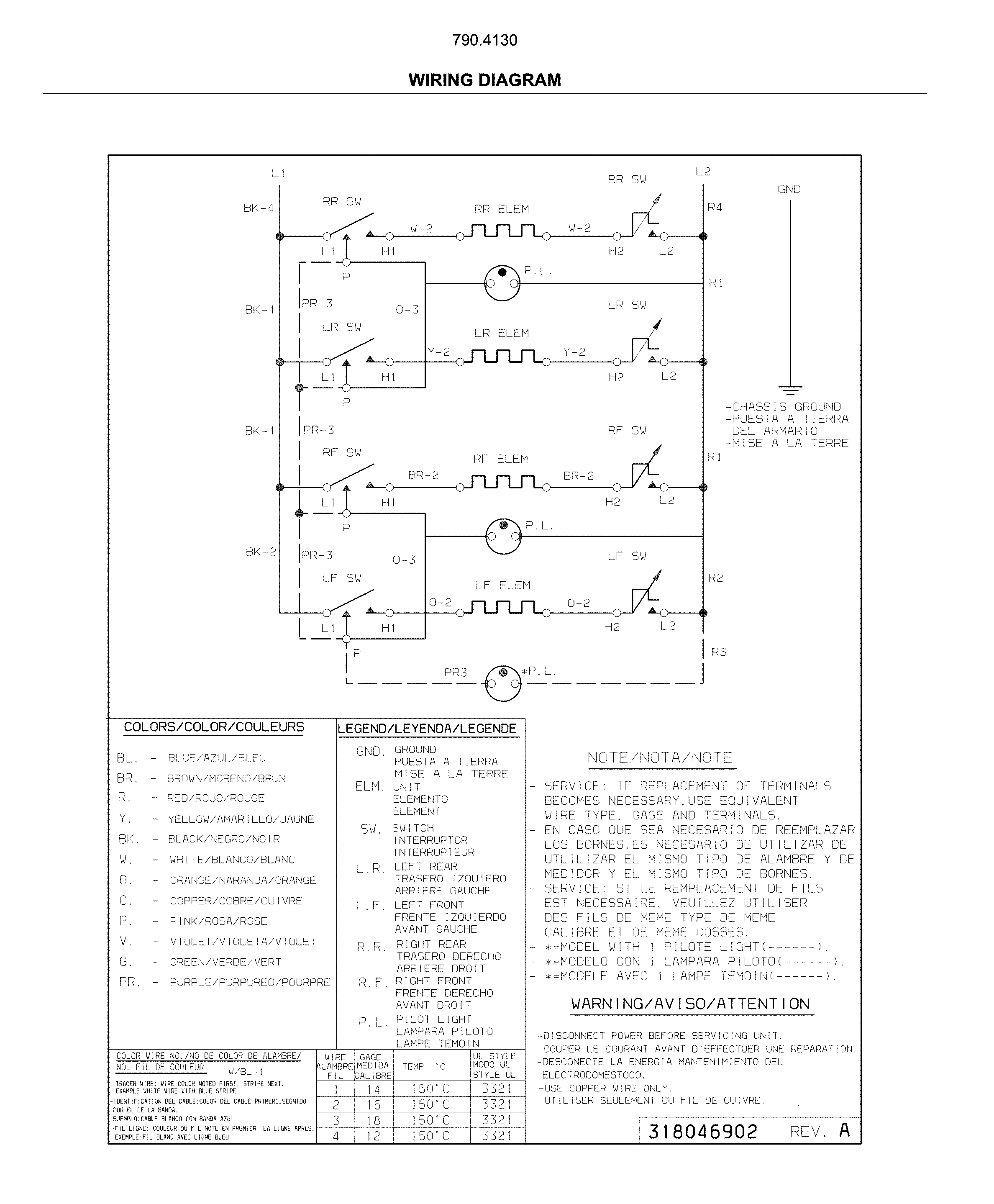 Kenmore 79041303810 wiring diagram diagram