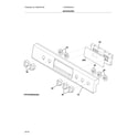 Frigidaire LFGH3054UFA backguard diagram