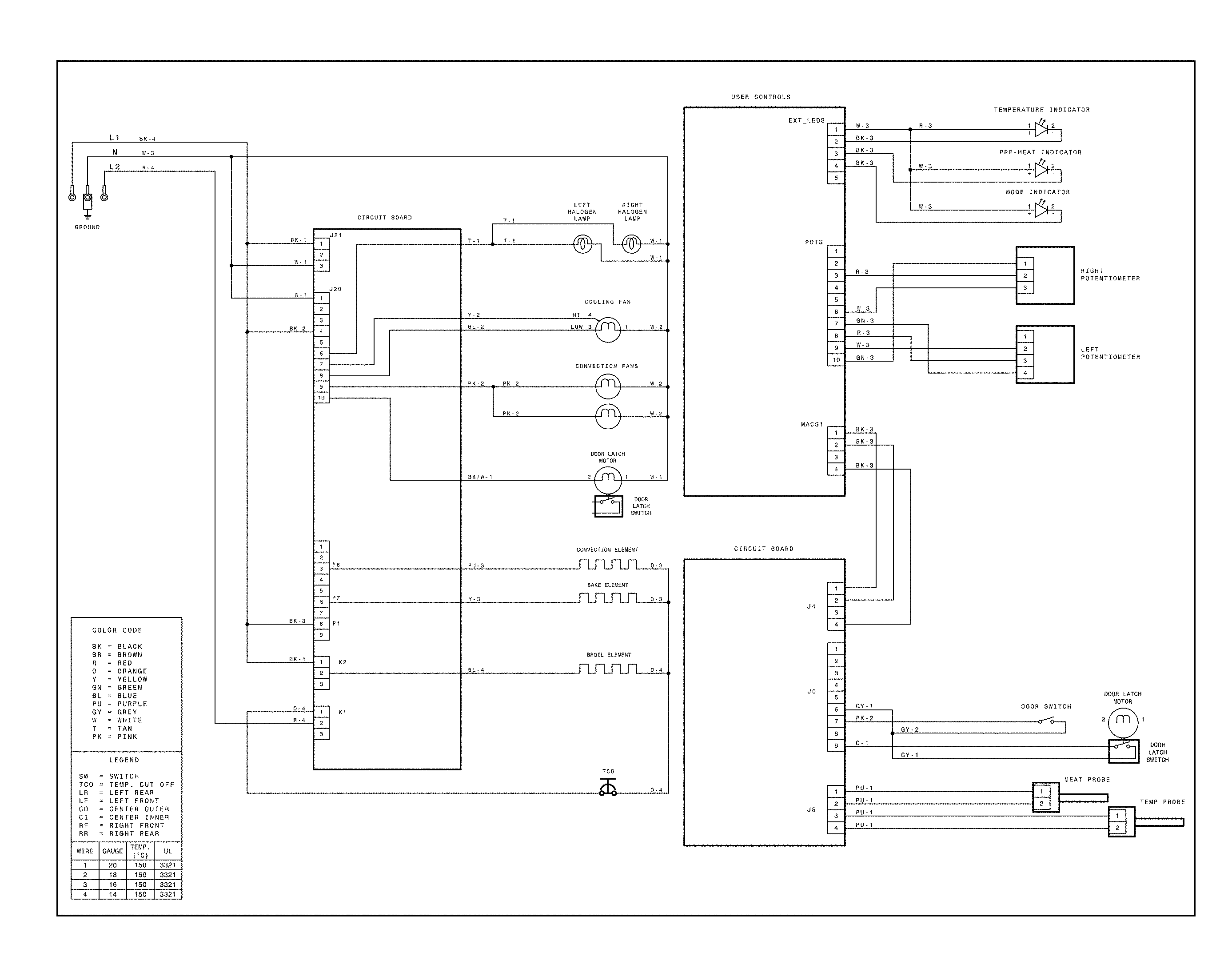 Frigidaire CPEH3077RFH wiring diagram diagram