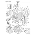 Frigidaire FGEW2765PFG body diagram