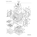 Frigidaire FFEW2726TWC body diagram