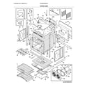 Electrolux EW30EW65PSF upper oven diagram
