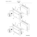 Electrolux EW30EW65PSF door diagram