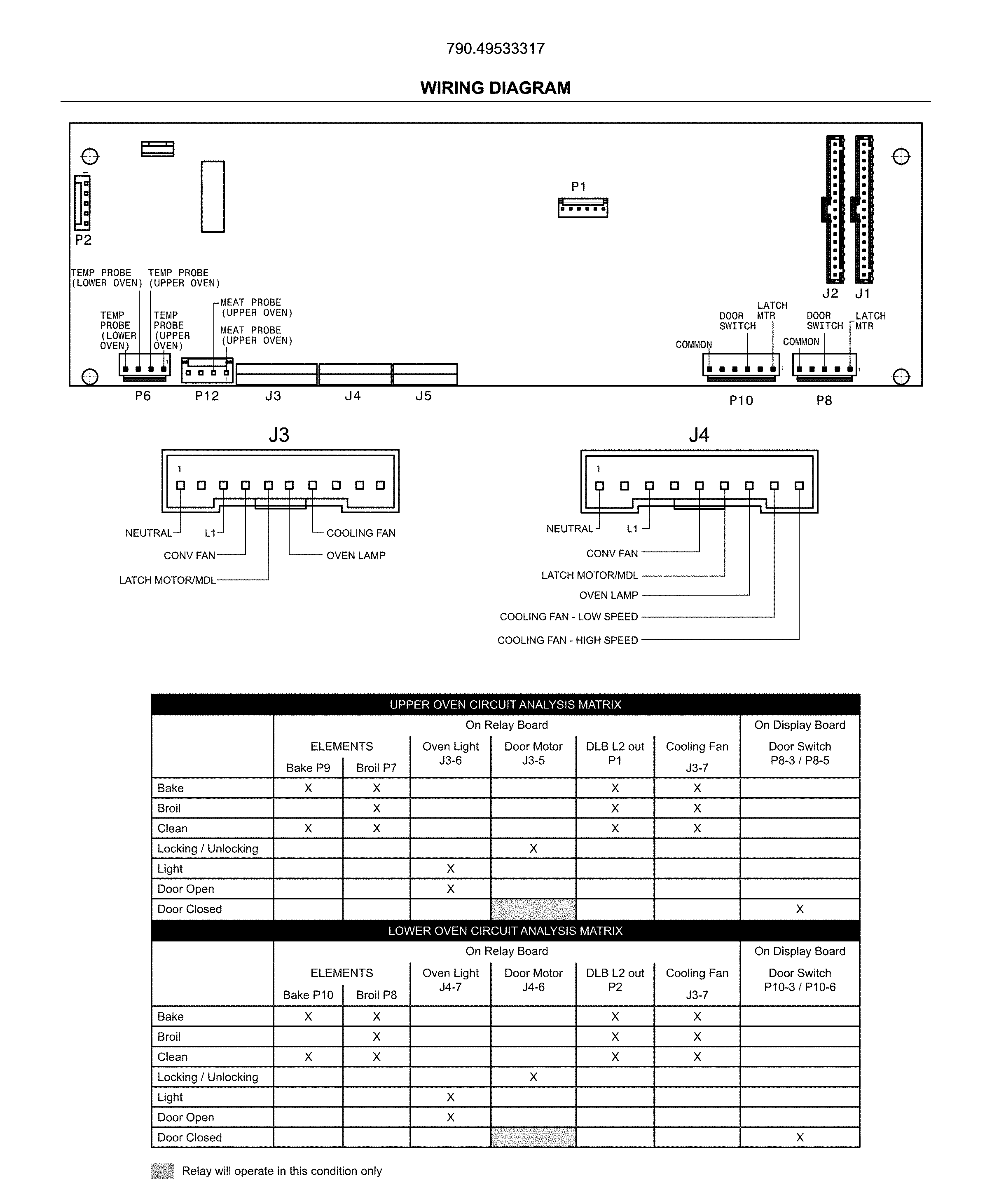Kenmore 79049533317 wiring diagram diagram