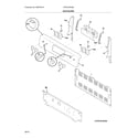 Frigidaire FFEF3016USB backguard diagram