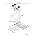 Kenmore 79092573810 top/drawer diagram