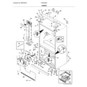 Frigidaire FGHD2368TD3 cabinet diagram