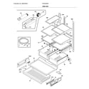 Frigidaire FGHD2368TD3 shelves diagram