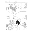 Frigidaire FGHD2368TD3 cooling system diagram