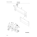 Frigidaire FFEF3010UWB backguard diagram