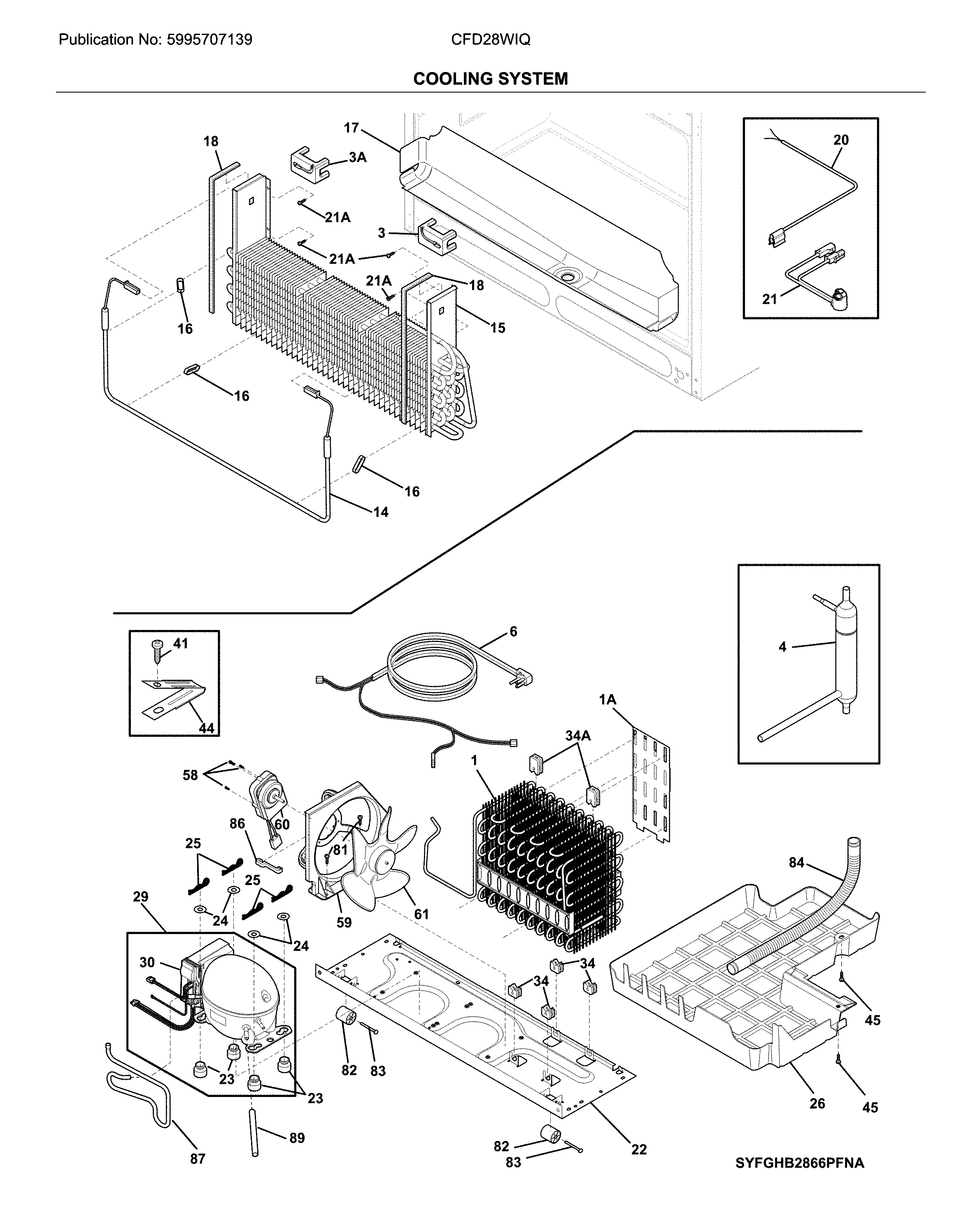 Crosley CFD28WIQBF system diagram