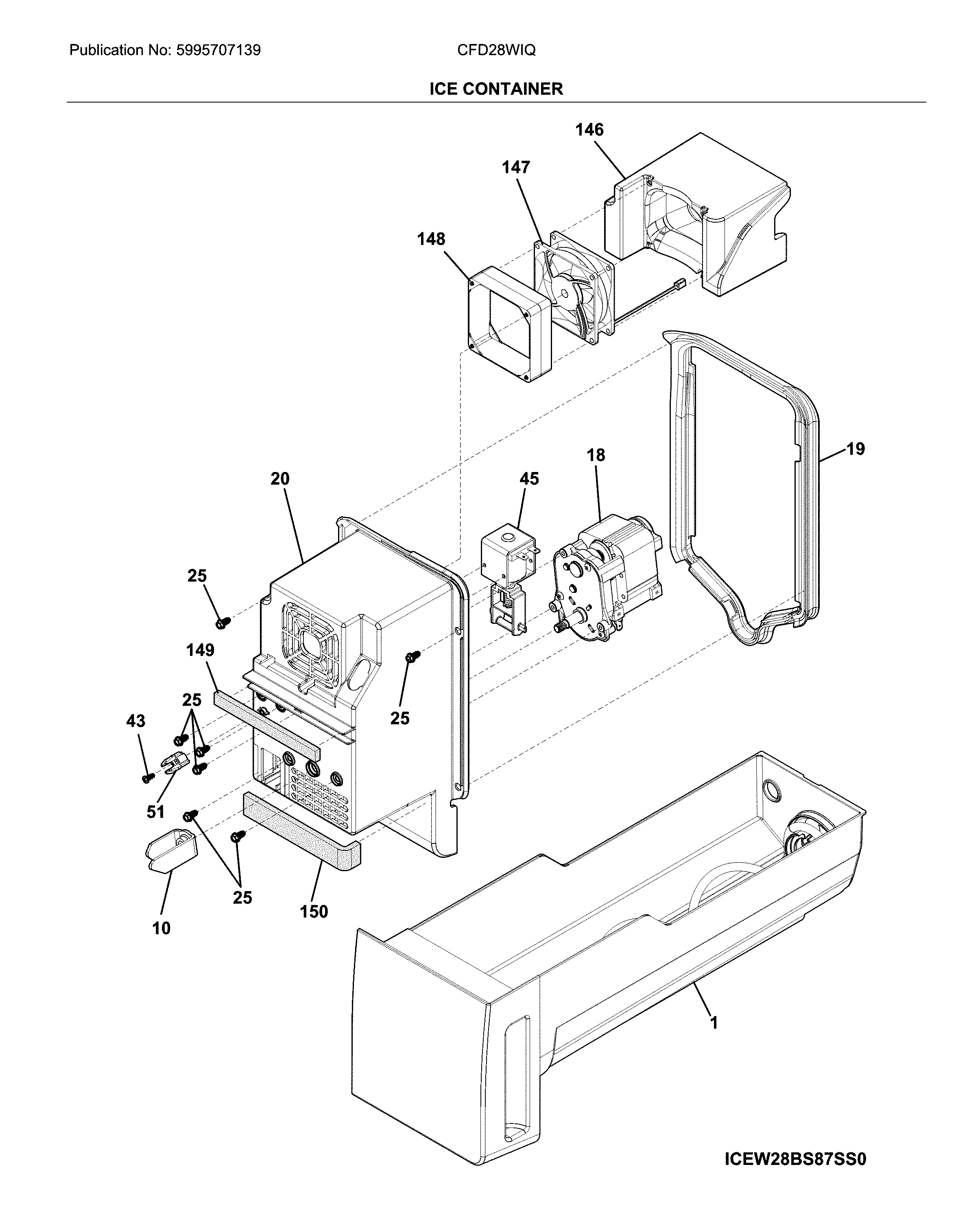 Crosley CFD28WIQBF container diagram