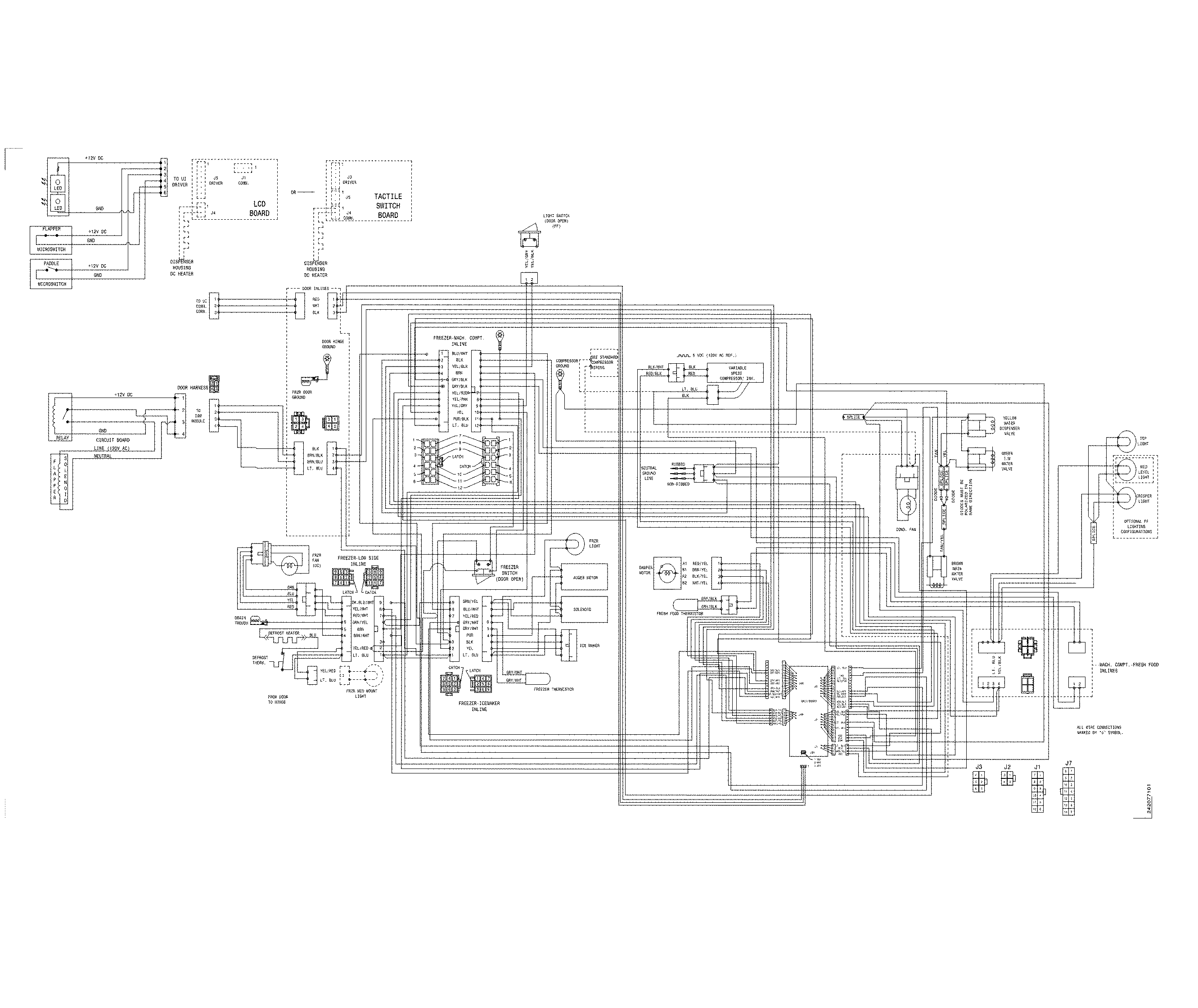 Frigidaire FFSS2622NW2 wiring diagram diagram