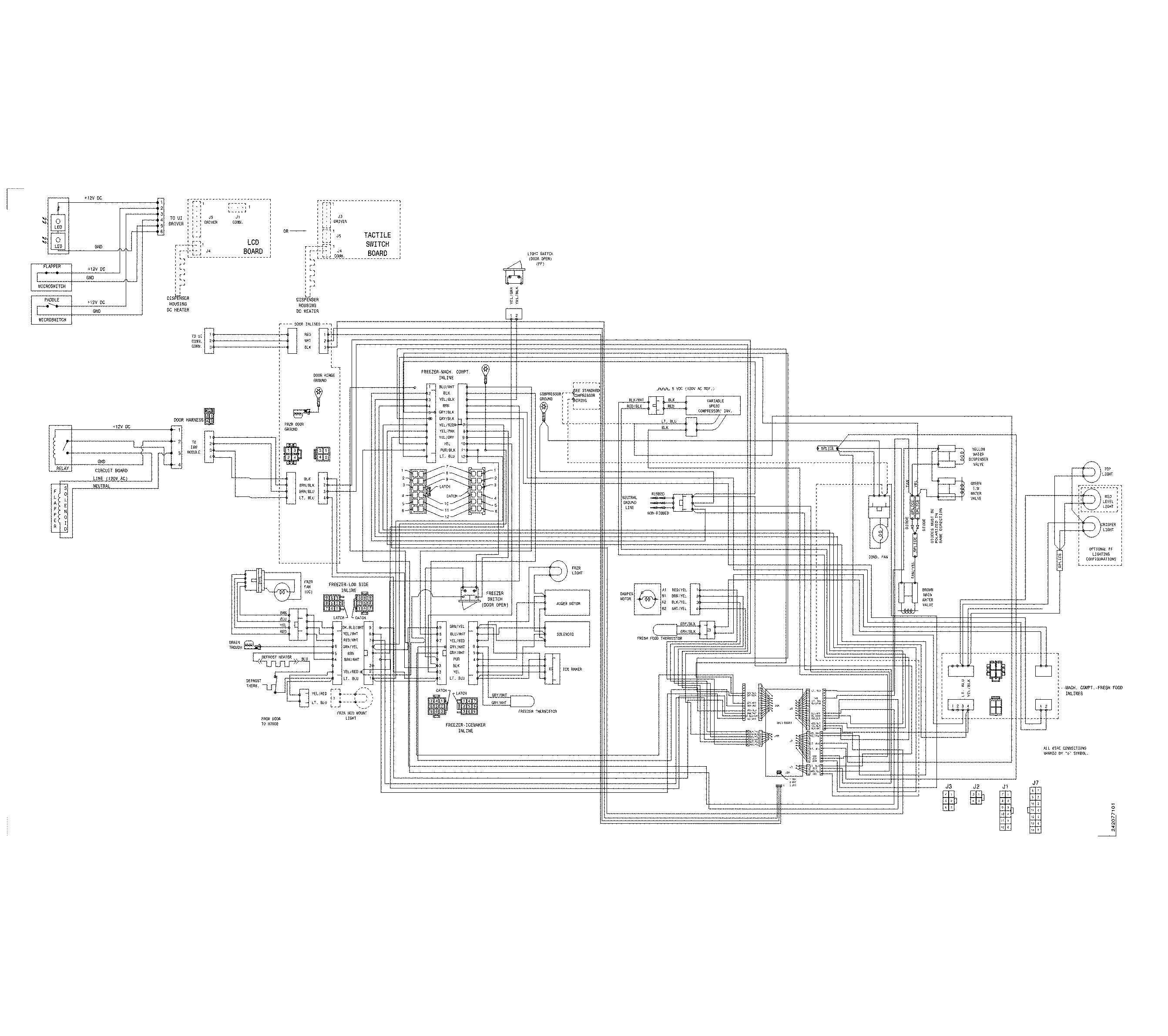 Frigidaire FFSS2622NW3 wiring diagram diagram