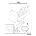 Kenmore 25370505618 ice maker diagram