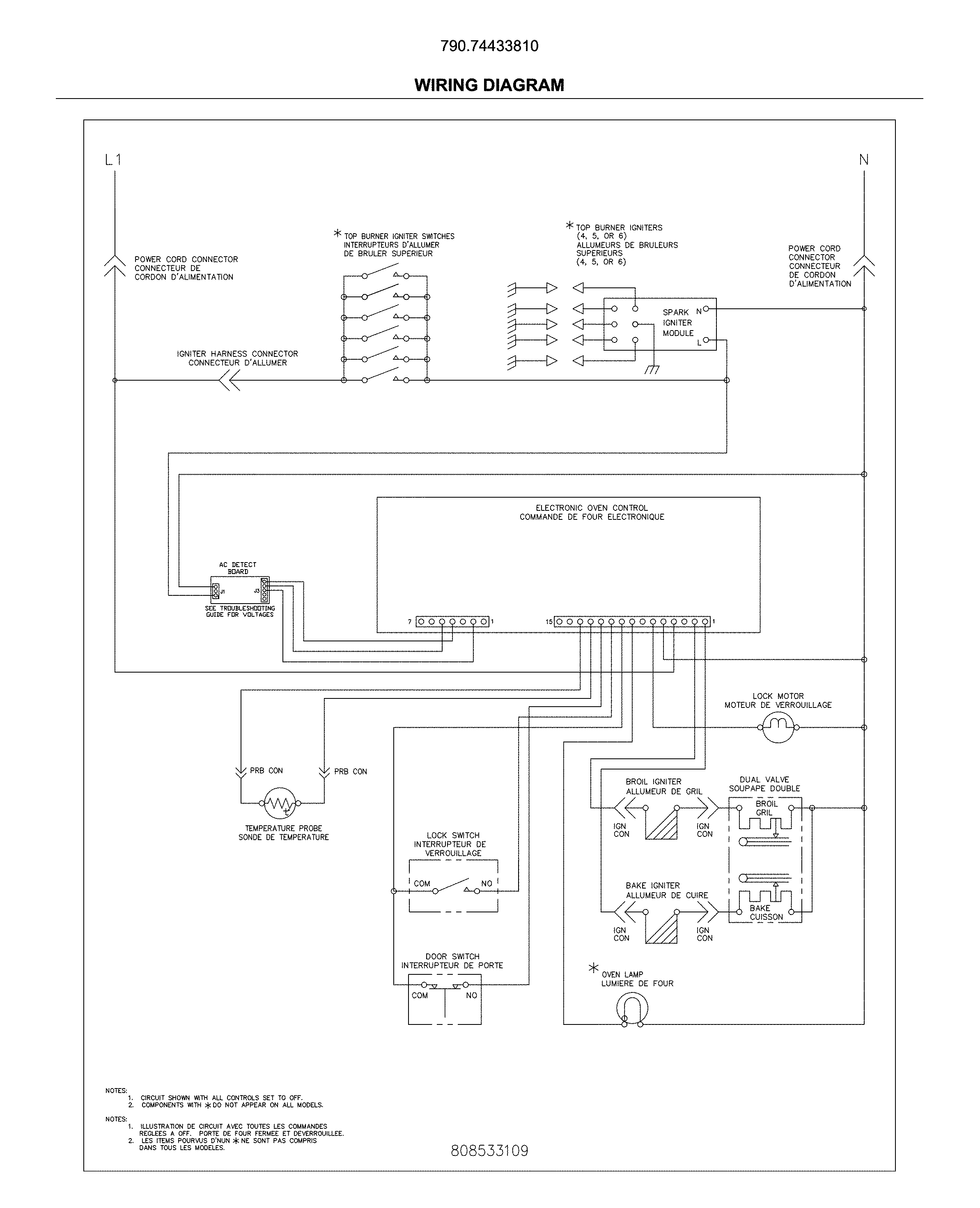 Kenmore 79074433810 wiring diagram diagram