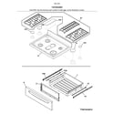 Kenmore 79074439810 top/drawer diagram