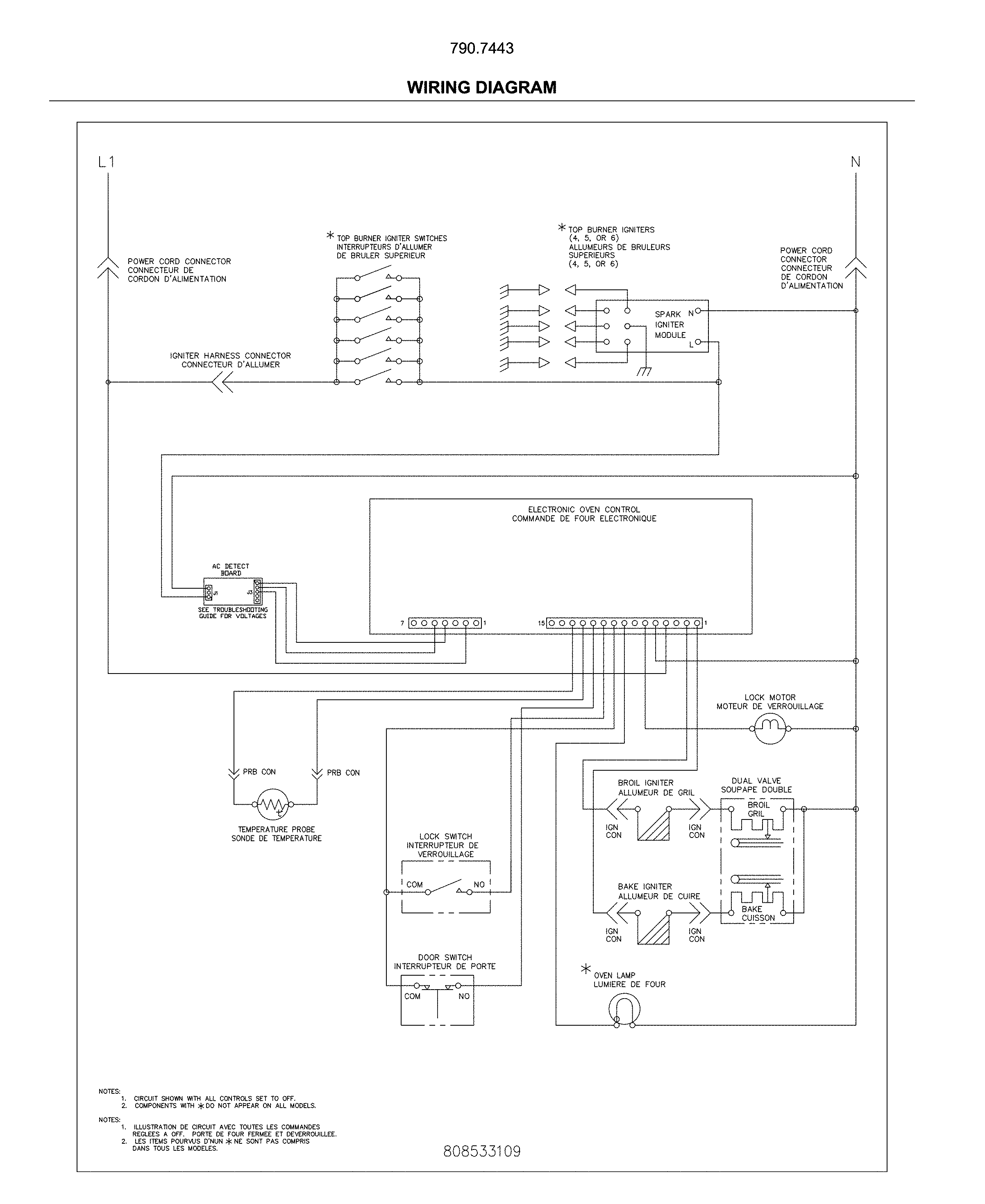Kenmore 79074439810 wiring diagram diagram