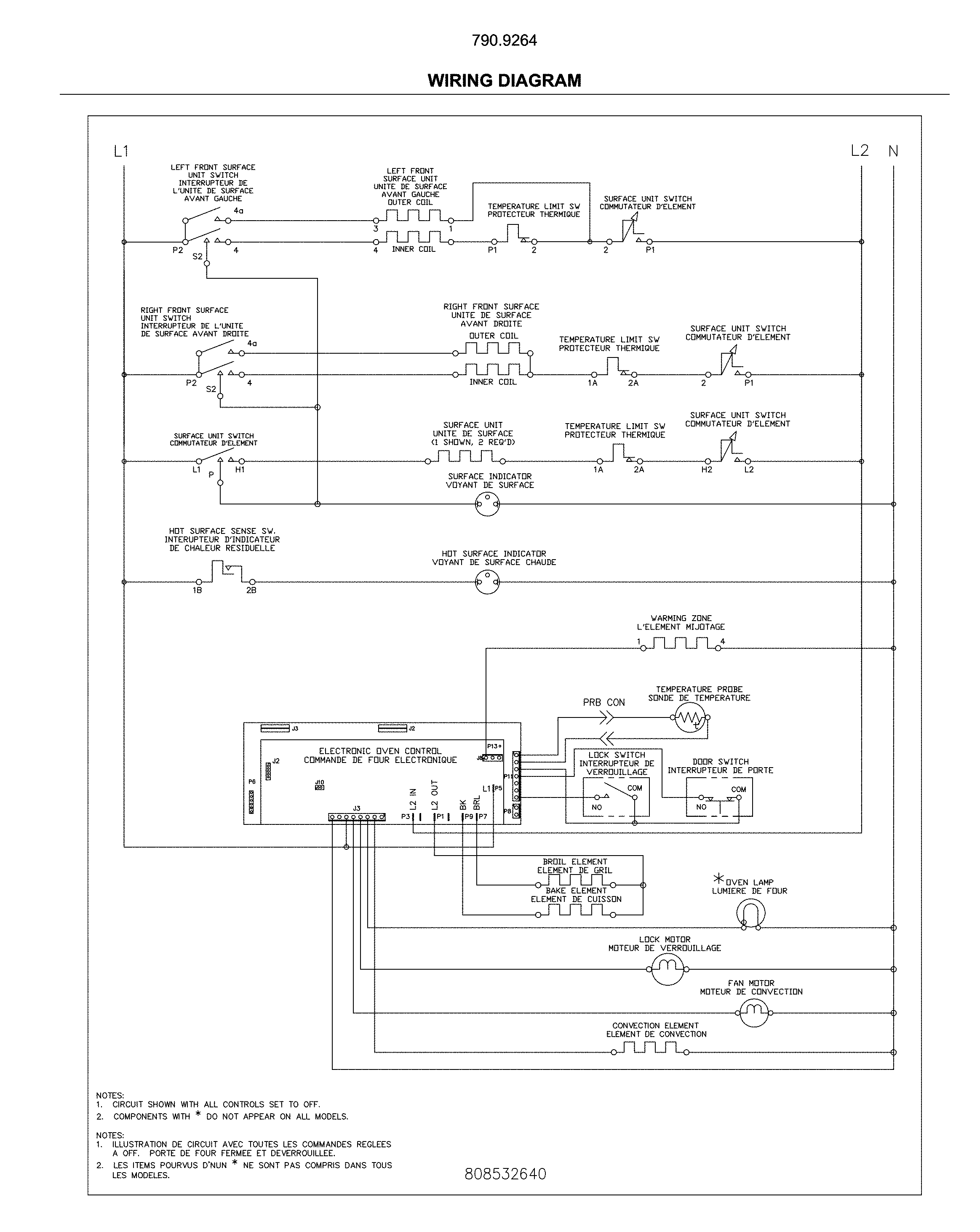 Kenmore 79092643810 wiring diagram diagram