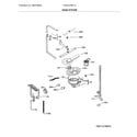 Frigidaire FGID2476SF1A wash system diagram