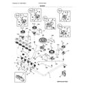 Frigidaire FPGC3677RSD burner diagram