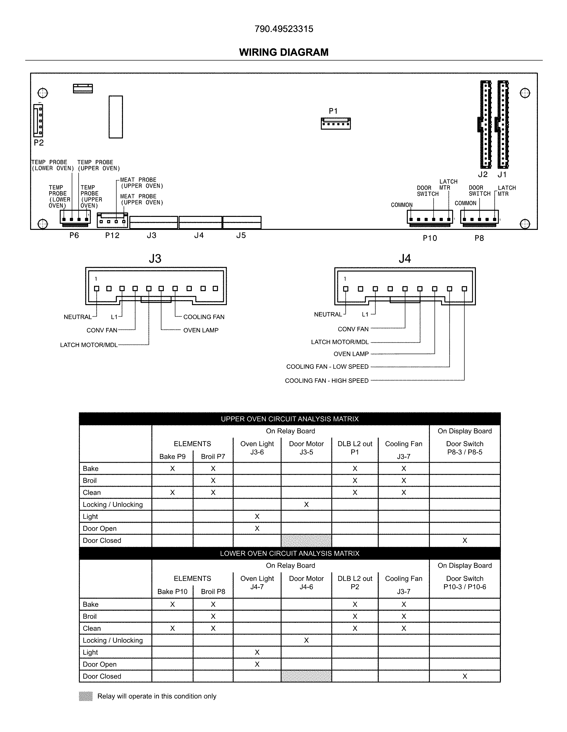 Kenmore 79049523315 wiring diagram diagram