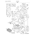 Frigidaire CGEF3059RFC body diagram