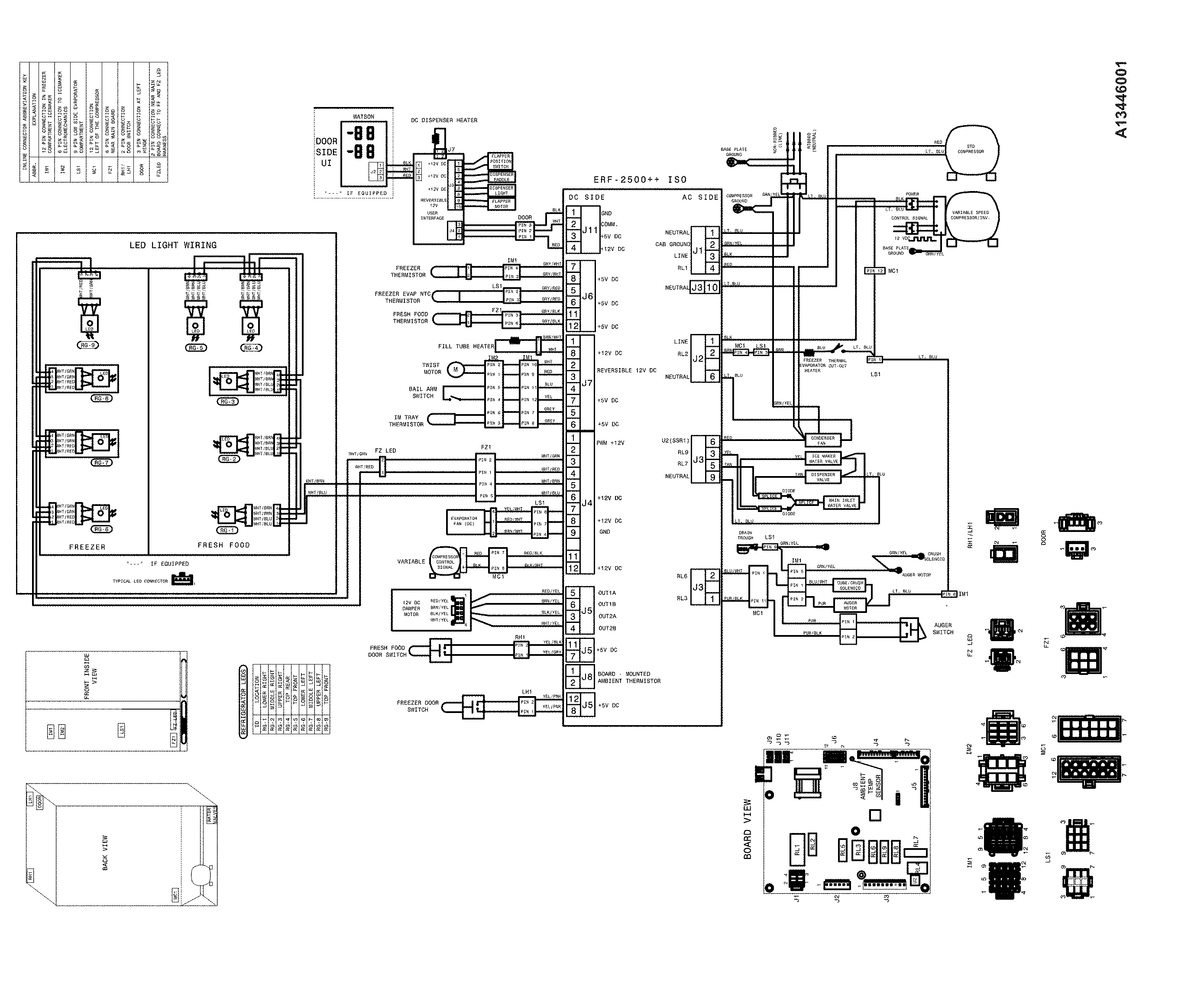 Frigidaire FGSS2635TE5 wiring diagram/schematic diagram